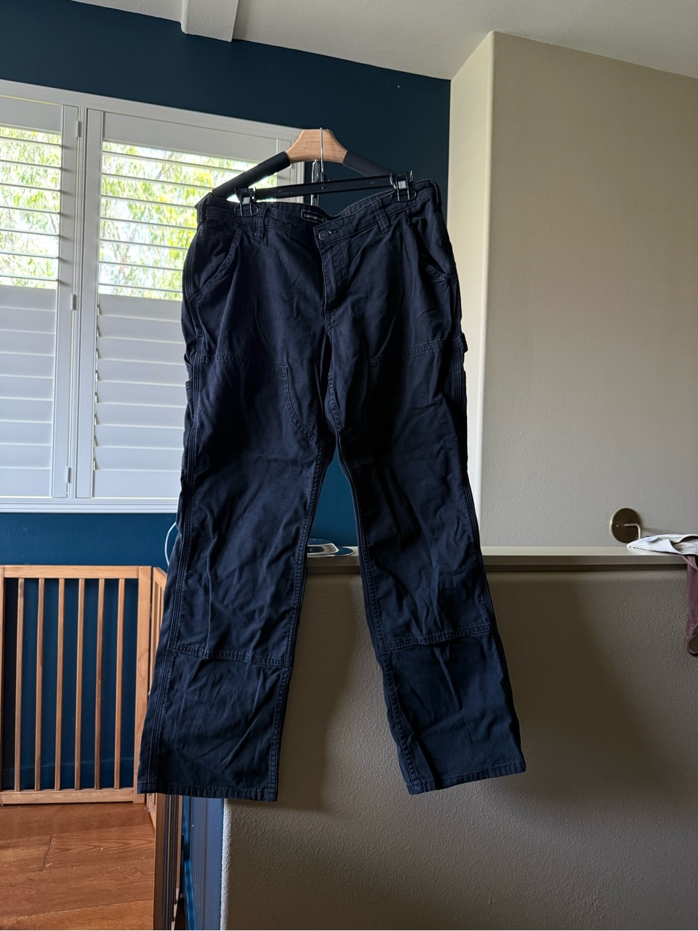 Carhartt Black Women's Cargo Pants with Utility Pockets
